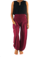Load image into Gallery viewer, Burgundy Pants - coastland chic | Make Your Day More Comfortable
