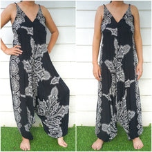 Load image into Gallery viewer, Black Butterfly Romper - coastland chic | Make Your Day More Comfortable