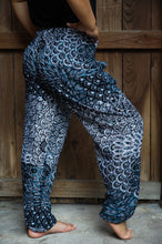 Load image into Gallery viewer, Black and White Peacock Pants - coastland chic | Make Your Day More Comfortable