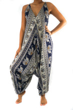 Load image into Gallery viewer, Blue Elephant Romper - coastland chic | Make Your Day More Comfortable