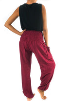 Load image into Gallery viewer, Burgundy Pants - coastland chic | Make Your Day More Comfortable