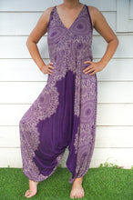 Load image into Gallery viewer, Purple Lotus Romper - coastland chic | Make Your Day More Comfortable