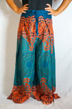 Load image into Gallery viewer, Teal Palazzo Wrap Pants - coastland chic | Make Your Day More Comfortable