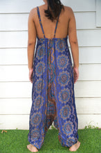 Load image into Gallery viewer, Blue Mandala Romper - coastland chic | Make Your Day More Comfortable