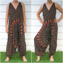 Load image into Gallery viewer, Black Chakra Romper - coastland chic | Make Your Day More Comfortable