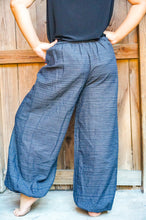Load image into Gallery viewer, Black Cotton Tribal Pants - coastland chic | Make Your Day More Comfortable