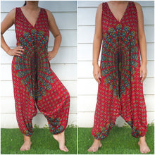 Load image into Gallery viewer, Red Chakra Romper - coastland chic | Make Your Day More Comfortable
