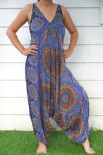 Load image into Gallery viewer, Blue Mandala Romper - coastland chic | Make Your Day More Comfortable