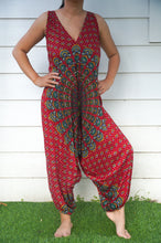 Load image into Gallery viewer, Red Chakra Romper - coastland chic | Make Your Day More Comfortable