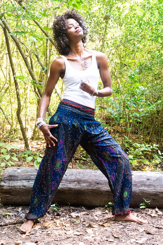 Peacock on sale blue pants