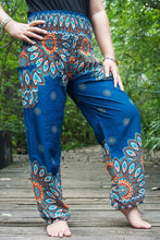 Load image into Gallery viewer, Teal Mandala Pants - coastland chic | Make Your Day More Comfortable