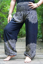 Load image into Gallery viewer, Black Floral Pants - coastland chic | Make Your Day More Comfortable