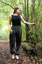Load image into Gallery viewer, Black Peacock Pants - coastland chic | Make Your Day More Comfortable