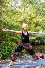 Load image into Gallery viewer, Black Mandala Pants - coastland chic | Make Your Day More Comfortable