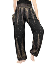 Load image into Gallery viewer, Black Peacock Pants - coastland chic | Make Your Day More Comfortable