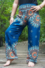 Load image into Gallery viewer, Teal Mandala Pants - coastland chic | Make Your Day More Comfortable
