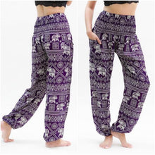 Load image into Gallery viewer, Purple Elephant Pants - coastland chic | Make Your Day More Comfortable