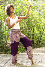 Load image into Gallery viewer, Purple Mandala Pants - coastland chic | Make Your Day More Comfortable