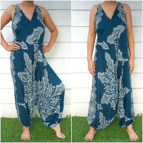 Teal Butterfly Romper - coastland chic | Make Your Day More Comfortable
