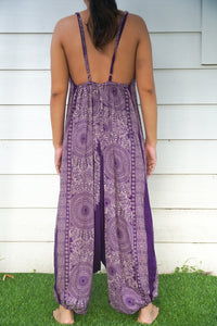 Purple Lotus Romper - coastland chic | Make Your Day More Comfortable
