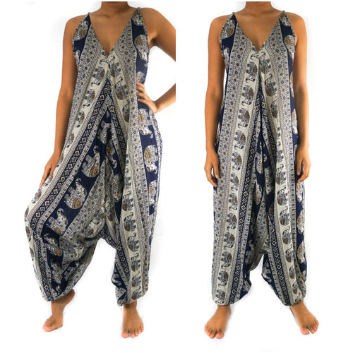 Blue Elephant Romper - coastland chic | Make Your Day More Comfortable