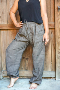 Cotton Grey Pants - coastland chic | Make Your Day More Comfortable
