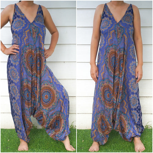 Blue Mandala Romper - coastland chic | Make Your Day More Comfortable