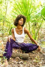 Load image into Gallery viewer, Purple Peacock Pants - coastland chic | Make Your Day More Comfortable
