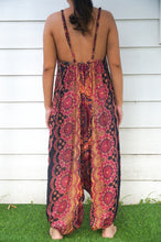 Load image into Gallery viewer, Orange Mandala Romper - coastland chic | Make Your Day More Comfortable
