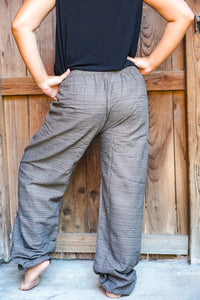 Cotton Grey Pants - coastland chic | Make Your Day More Comfortable