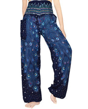 Load image into Gallery viewer, Royal Blue Peacock Pants - coastland chic | Make Your Day More Comfortable
