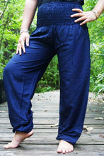 Load image into Gallery viewer, Solid Blue Pants - coastland chic | Make Your Day More Comfortable
