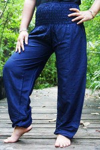 Solid Blue Pants - coastland chic | Make Your Day More Comfortable