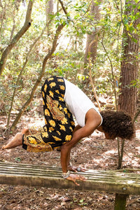 Black and Gold Elephant Pants - coastland chic | Make Your Day More Comfortable