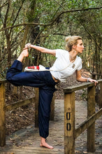 Load image into Gallery viewer, Solid Blue Pants - coastland chic | Make Your Day More Comfortable
