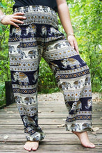 Load image into Gallery viewer, Black Elephant Pants - coastland chic | Make Your Day More Comfortable
