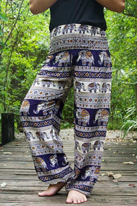 Dark Blue Elephant Pants - coastland chic | Make Your Day More Comfortable