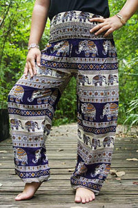 Dark Blue Elephant Pants - coastland chic | Make Your Day More Comfortable