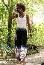 Load image into Gallery viewer, Black and White Elephant Pants - coastland chic | Make Your Day More Comfortable
