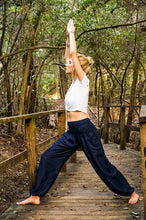 Load image into Gallery viewer, Solid Blue Pants - coastland chic | Make Your Day More Comfortable
