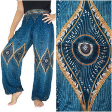 Load image into Gallery viewer, Teal Peacock Pants - coastland chic | Make Your Day More Comfortable

